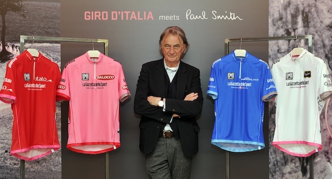 CyclingQuotes.com Paul Smith designs the Giro jerseys