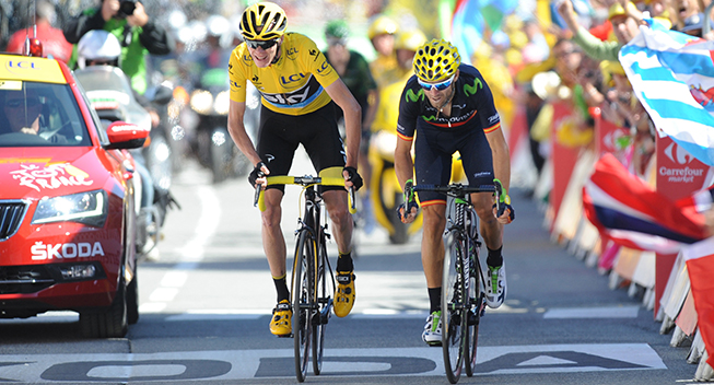 WorldTour-rangliste: Valverde kører fra Froome